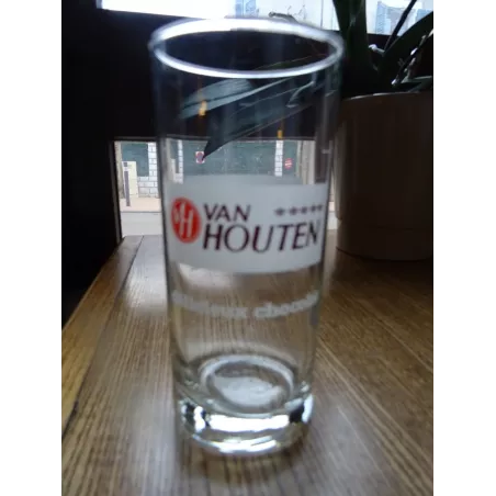 6 VERRES VAN HOUTEN CHOCOLAT 20/25CL HT 13.40CM