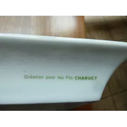 CENDRIER  CHARVET  19.20CM X15.70CM