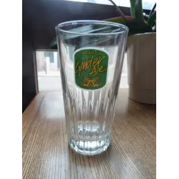 1 VERRE GINDER ALE 25CL  HT 13.50CM