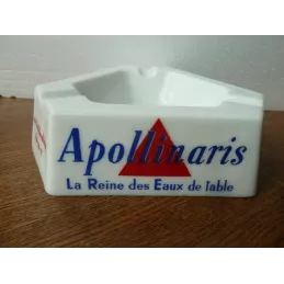 CENDRIER APOLLINARIS 17CM X17CM X17CM HT .5.70CM