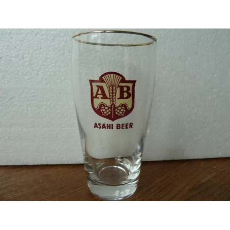 1 VERRE ASAHI BEER 20CL HT 12.50CM