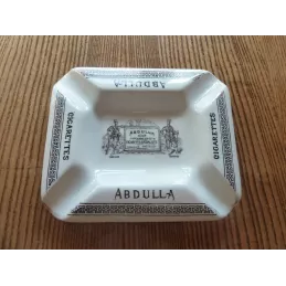 CENDRIER CIGARETTES  ABDULLA  13CM X11CM