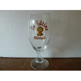 1 VERRE  LA GATINE  BLONDE...