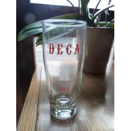 1 VERRE DECA PILS 25CL HT 14.70CM
