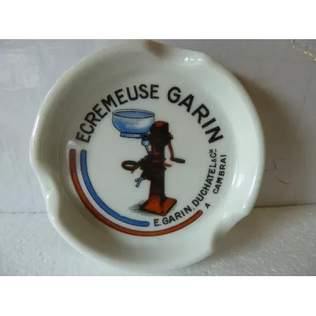 CENDRIER  ECREMEUSE GARIN  DIAMETRE 10.20CM   CAMBRAI