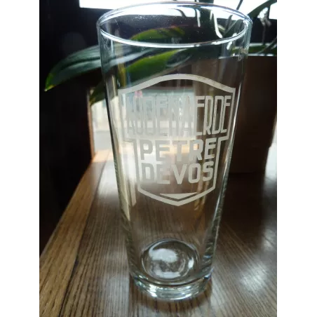 1 VERRE  AUDENAERDE PETRE DE VOS 33CL HT.14.30CM