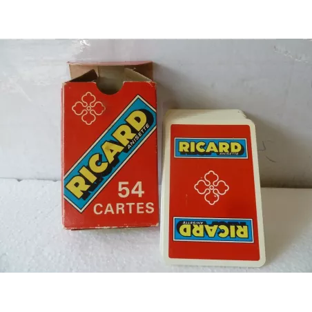 JEU DE 54 CARTES RICARD