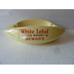 CENDRIER  WHITE  LABEL DEWAR'S 15.50CM X12.30CM