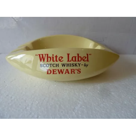 CENDRIER  WHITE  LABEL DEWAR'S 15.50CM X12.30CM