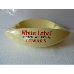CENDRIER  WHITE  LABEL DEWAR'S 15.50CM X12.30CM
