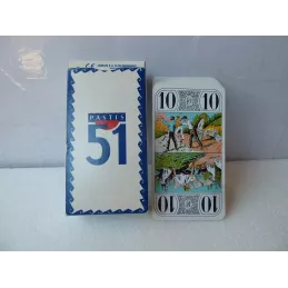 1 JEU DE TAROT PASTIS 51