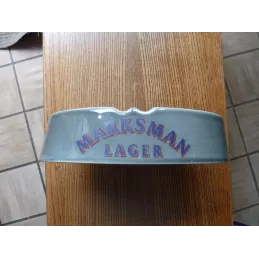 CENDRIER  MARKSMAN LAGER  21CM X15.70CM