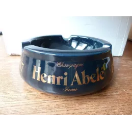 CENDRIER CHAMPAGNE  HENRI  ABELE REIMS  DIAMETRE 20CM