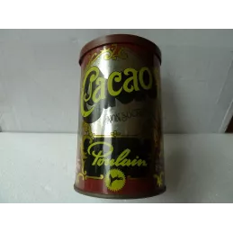 BOITE CACAO POULAIN 250GR  HT 13.60CM
