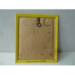 THERMOMETRE  GLACOIDE  MOUTTE  BRIENON   JAUNE 10.80CM X9.30CM
