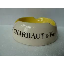 CENDRIER  CHAMPAGNE  A. CHARBAUT & FILS DIAMETRE 14.50CM