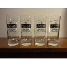 4 VERRES WILLIAM LAWSON'S