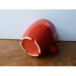 6 MUG  CAFE D.E