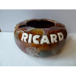 CENDRIER RICARD  DIAMETRE 17CM HT 7.80CM