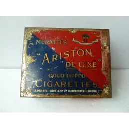 BOITE CIGARETTES ARISTON DE LUXE 14.50CM X11.50CM X4.20CM