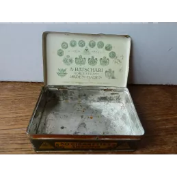 BOITE BATSCHARI BADEN-BADEN   SLEIPNER 11.20CMX 7.20CM X3.10CM