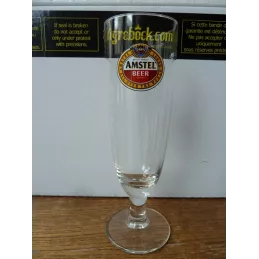 1 VERRE  AMSTEL 25CL HT 19.20CM