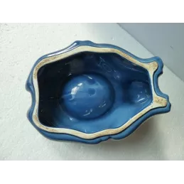 CENDRIER L'HERITIER   GUYOT  PETIT MODELE  BLEU 19.50CM X11.50CM