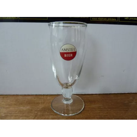 1 VERRE AMSTEL BIER 25CL HT 17.20CM