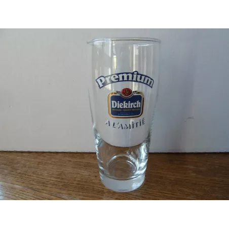 1 VERRE DIEKIRCH PREMIUM 25CL HT 14.30CM