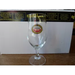 1 VERRE AMSTEL BEER 40CL HT...