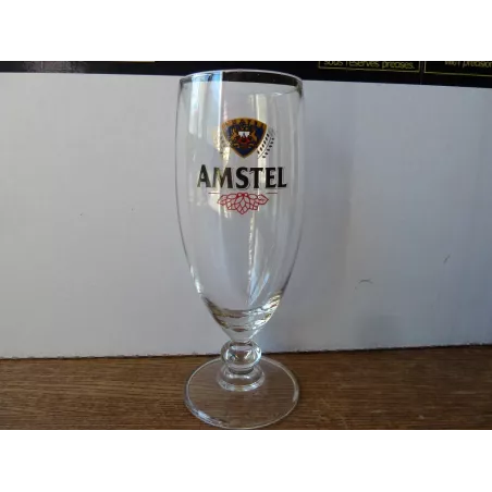 1 VERRE AMSTEL 25CL HT 17CM