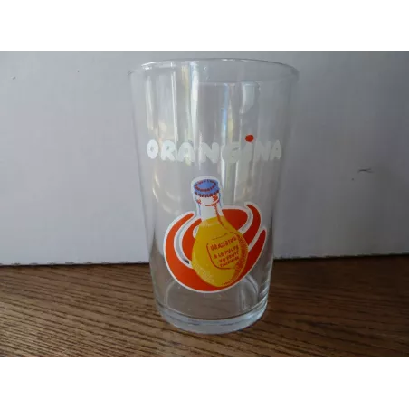 1 VERRE ORANGINA  HT 9.80CM