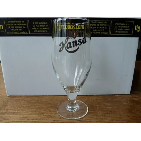 1 VERRE  HANSA 50CL HT 20.60CM