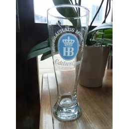 1 VERRE  HOFBRAUHAUS HB...