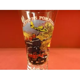 1 VERRE A PASTIS  SAPEURS POMPIERS