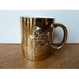 MUG PARC ASTERIX  IDEFIX  HT 9.70CM
