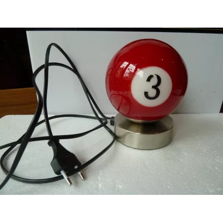 LAMPE  BOULE DE BILLARD LAMPE D'AMBIANCE