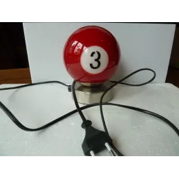 LAMPE  BOULE DE BILLARD LAMPE D'AMBIANCE