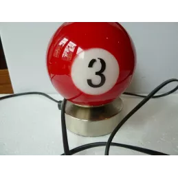 LAMPE  BOULE DE BILLARD LAMPE D'AMBIANCE