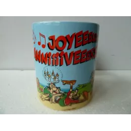 MUG ASTERIX JOYEUX ANNIVERSAIRE  HT 9.60CM ANNEE 2018
