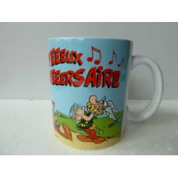 MUG ASTERIX JOYEUX ANNIVERSAIRE  HT 9.60CM ANNEE 2018