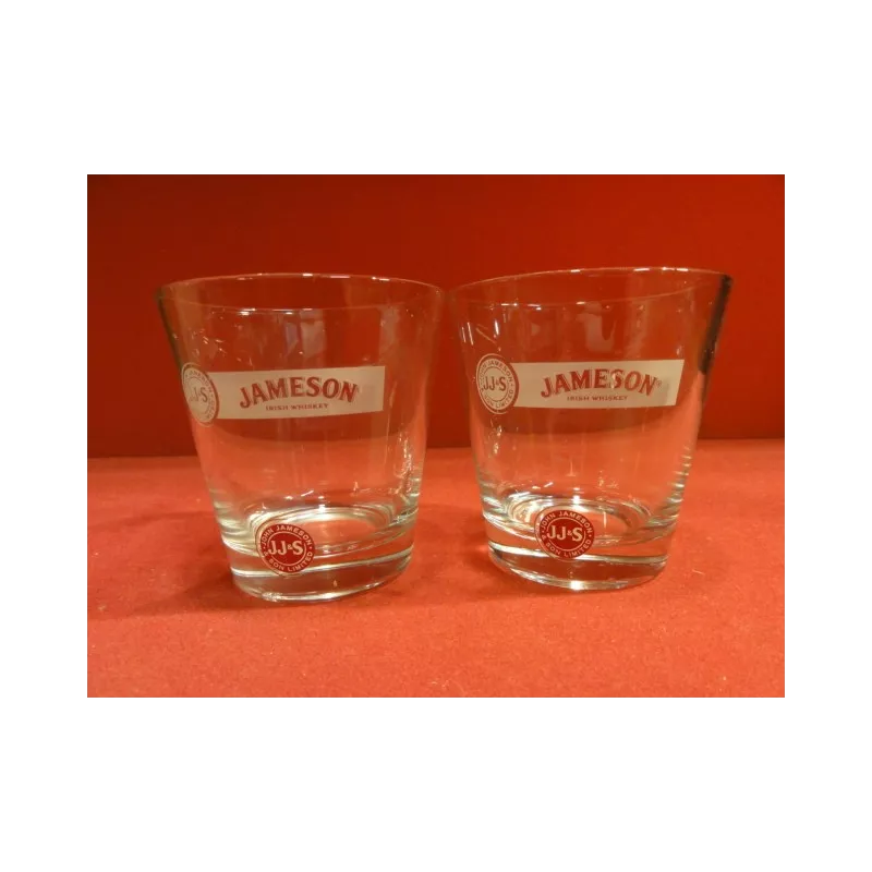 2 VERRES WHISKY JAMESON