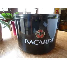 TRES GRAND BAC A GLACE  BACARDI  DIAMETRE 28.50CM HT.18.50CM