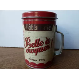 BOITE A SOUPOUDRER DIAMETRE 6.80CM HT 10CM