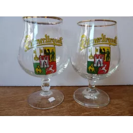 2 VERRE PILSNER URQUELL 30CL HT 15CM ET 15.50CM