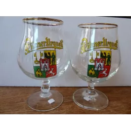 2 VERRE PILSNER URQUELL 30CL HT 15CM ET 15.50CM