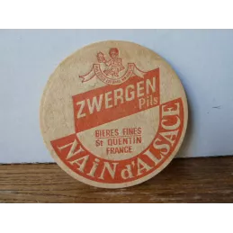 1 SOUS BOCK ZWERGEN PILS   NAIN D'ALSACE