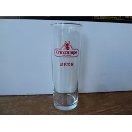 1 VERRE  CRUZCAMPO 30CL HT.16.40CM