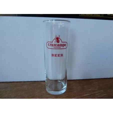 1 VERRE  CRUZCAMPO 30CL HT.16.40CM