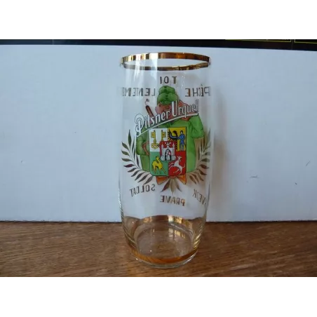 1 VERRE PILSNER URQUELL  COLLECTOR 50CL HT.16CM